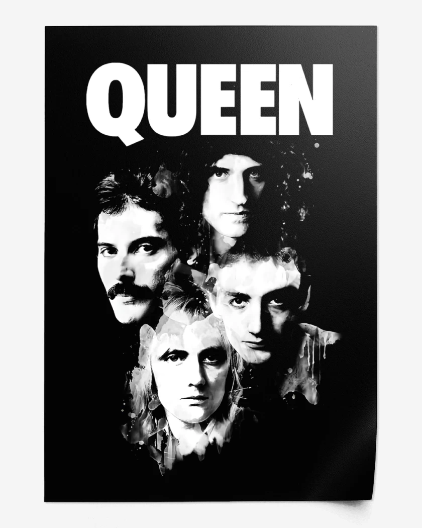 Print Queen Faces