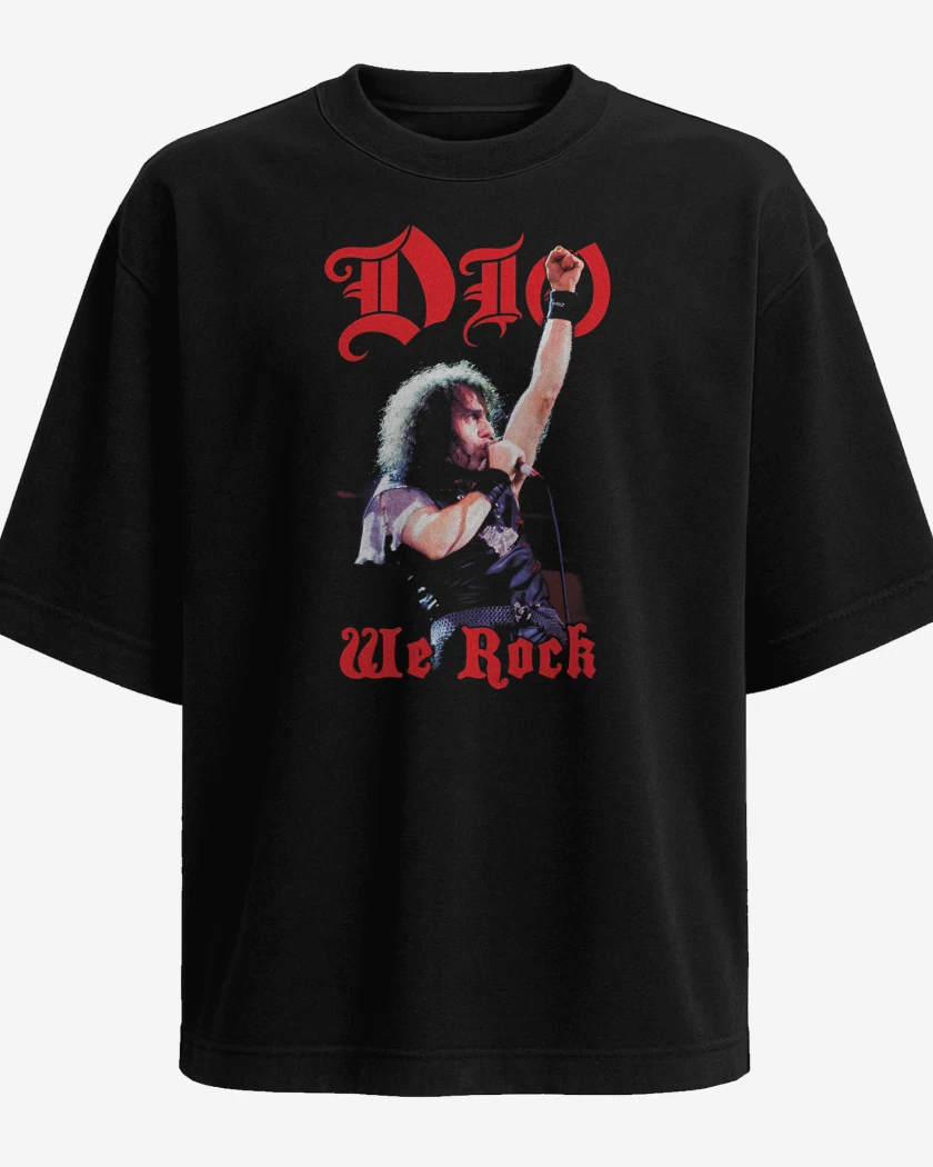 Polera Oversize DIO We Rock