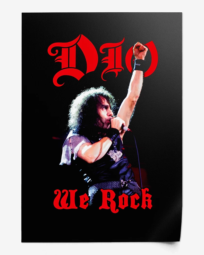 Print DIO We Rock