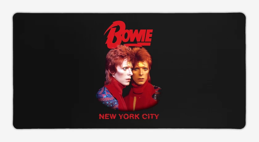 Mouse pad Gamer David Bowie New York City