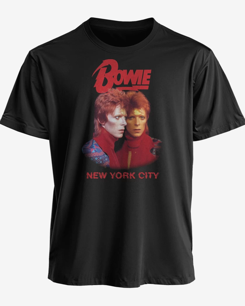Polera David Bowie New York City