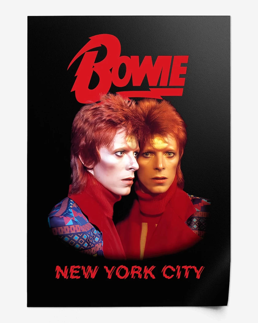 Print David Bowie New York City