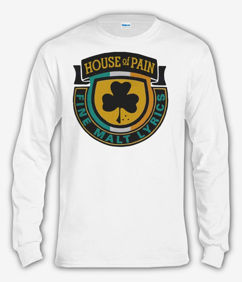Polera manga larga Blanco de House of Pain Fine Malt