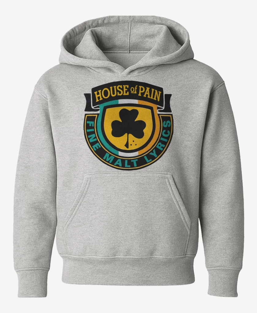 Poleron de niño Gris Melange de House of Pain Fine Malt