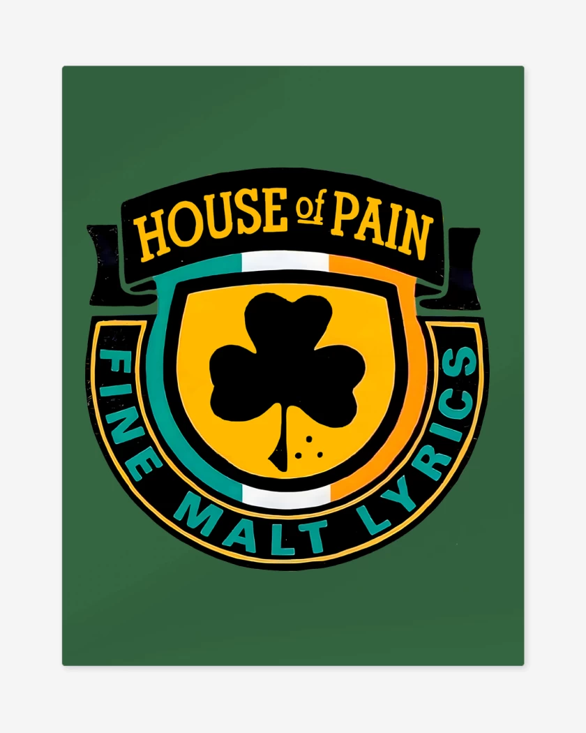 Print metalico Verde jade de House of Pain Fine Malt