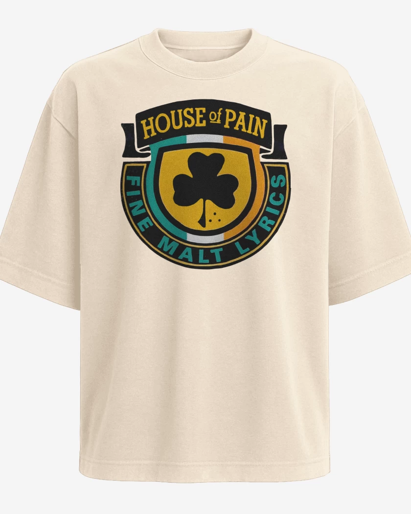 Polera Oversize House of Pain Fine Malt