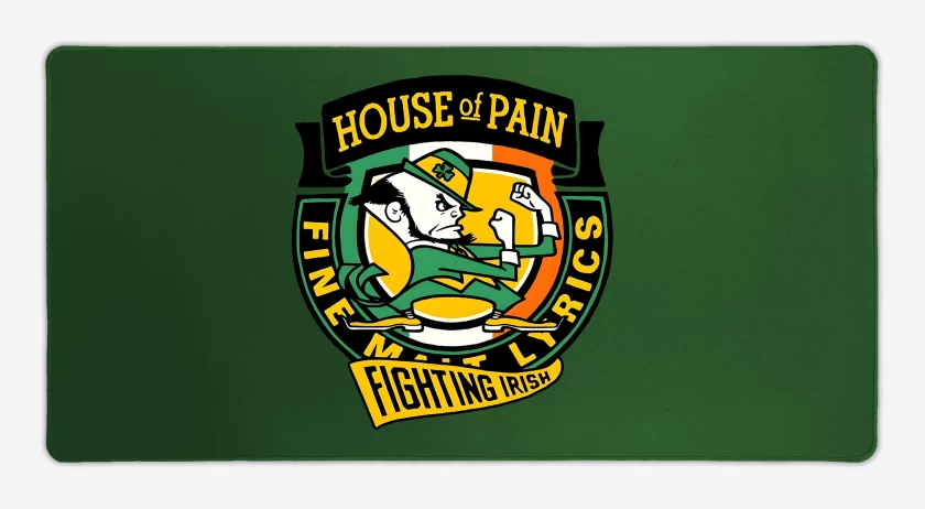 Mouse pad Gamer Verde jade de House of Pain Fighting Irish