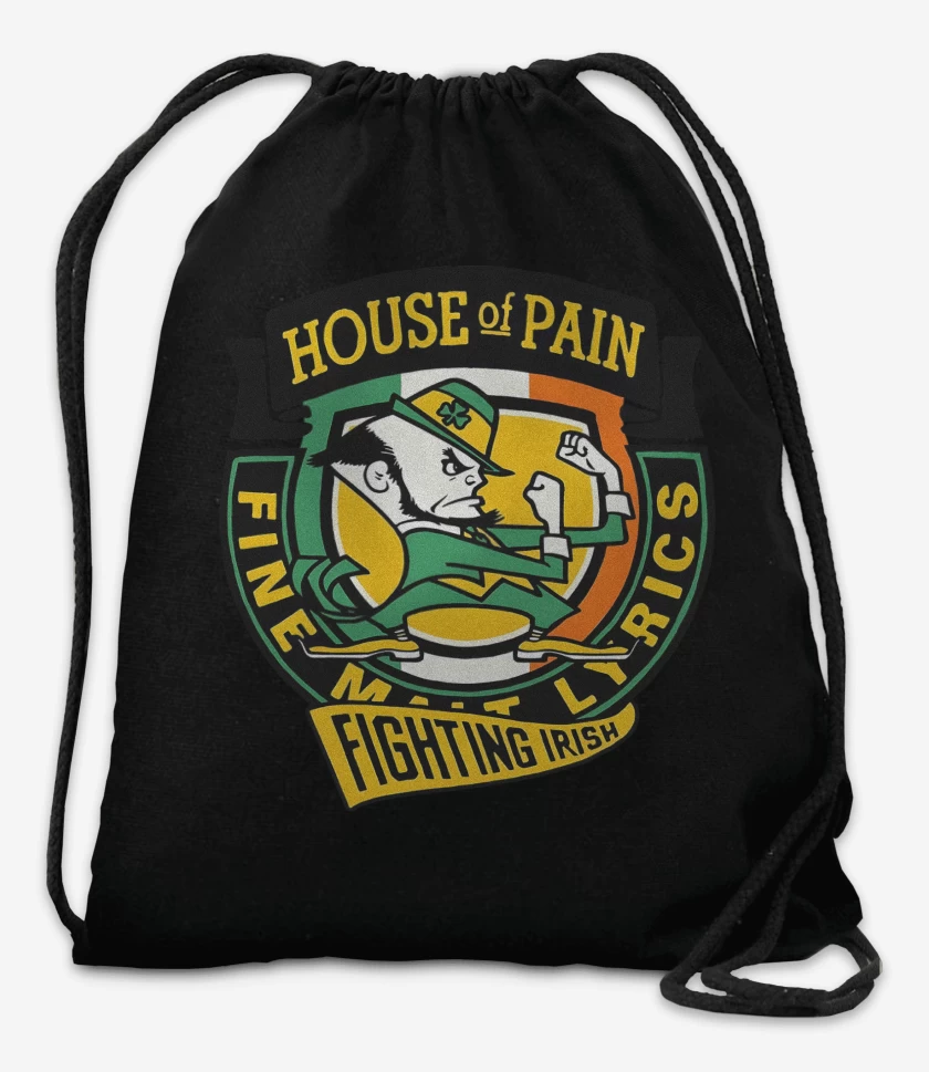 Mochila Negro de House of Pain Fighting Irish