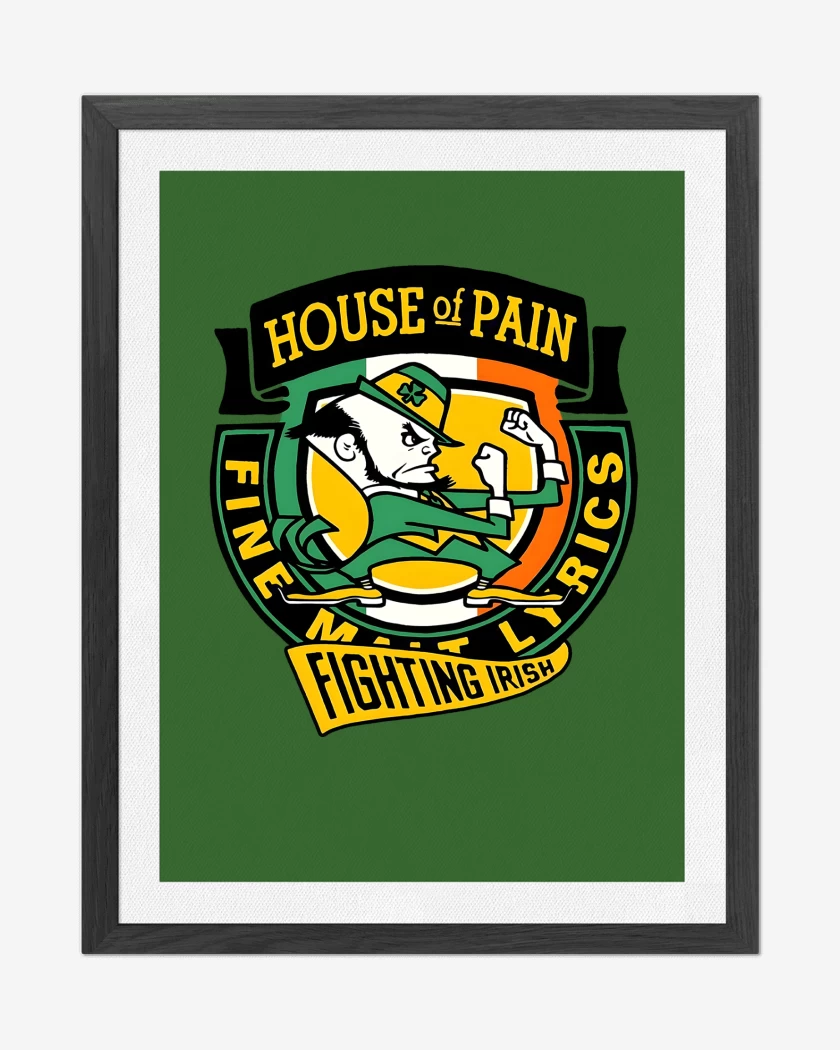 Cuadro decorativo House of Pain Fighting Irish