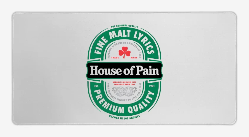 Mouse pad Gamer Blanco de House of Pain Premium Quality