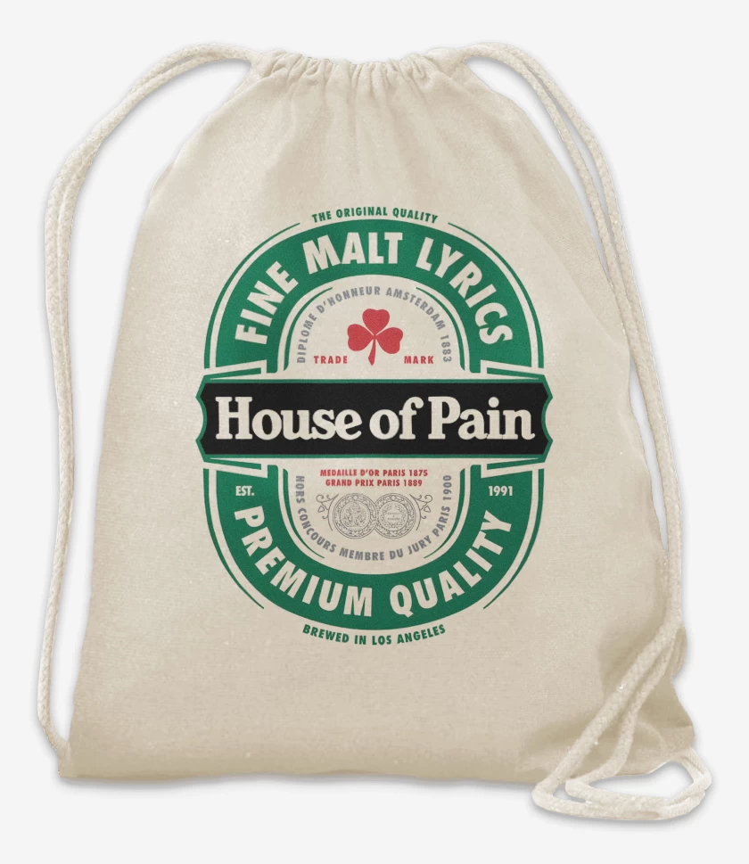 Mochila Blanco de House of Pain Premium Quality