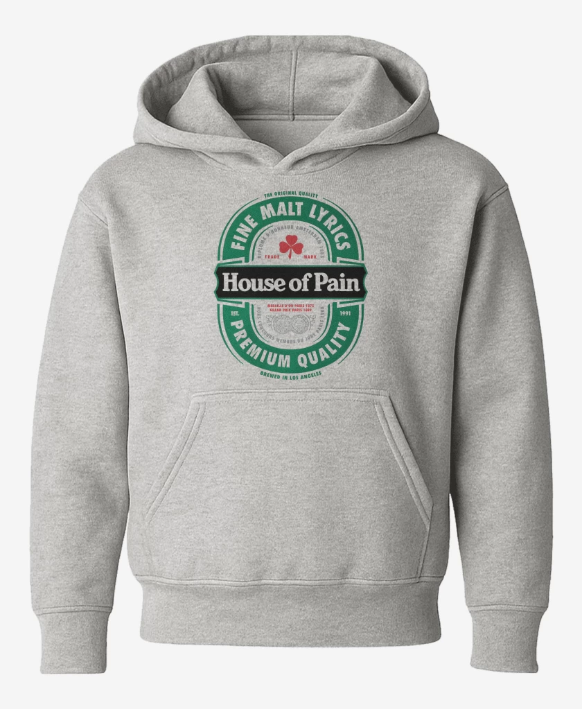 Poleron de niño Gris Melange de House of Pain Premium Quality