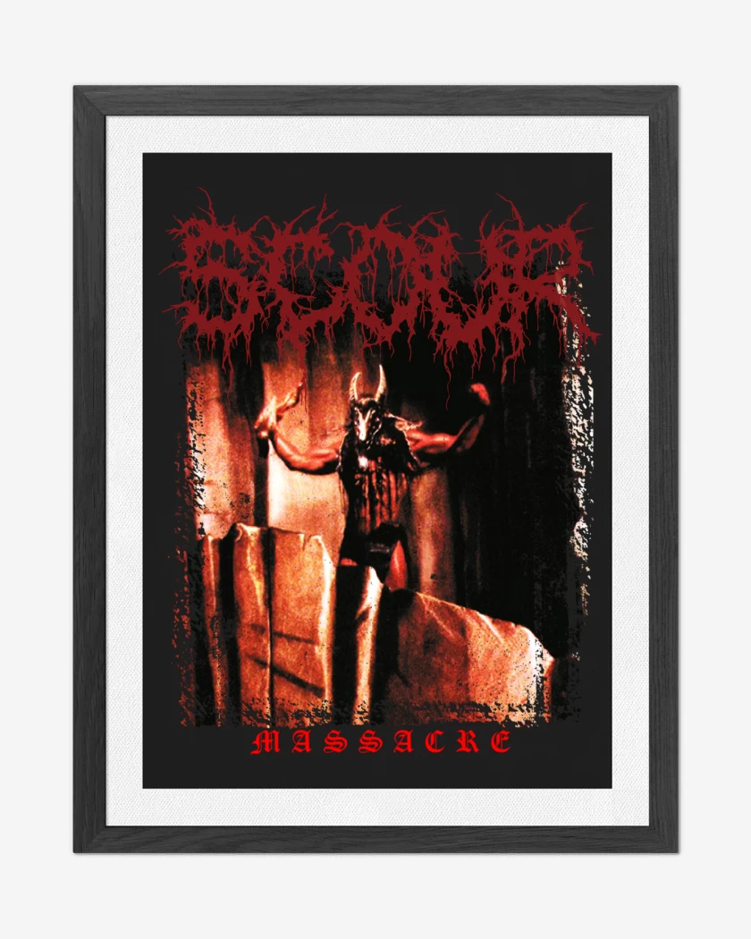 Cuadro decorativo Negro de SCOUR Massacre