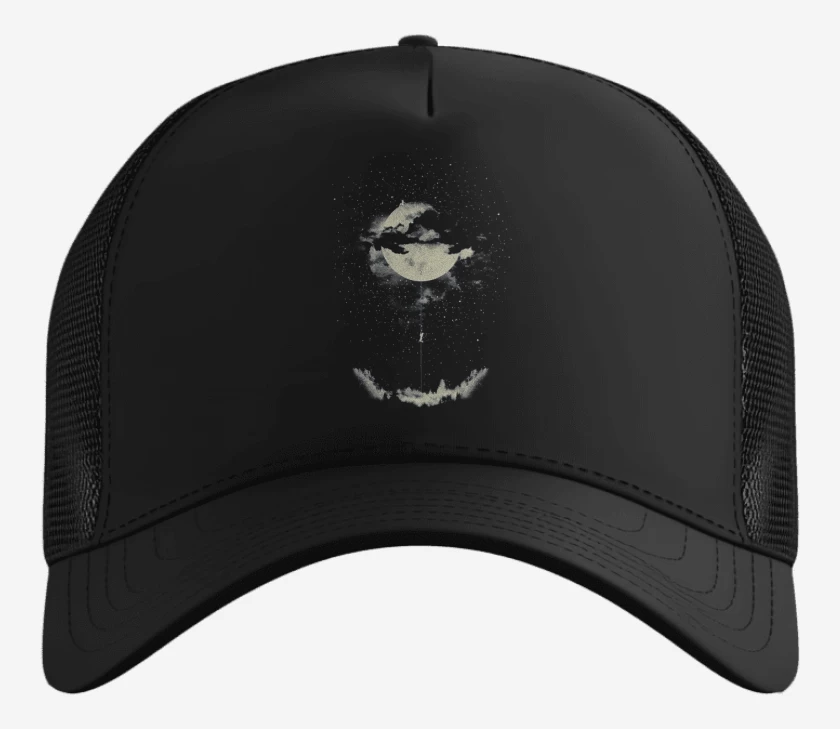 Gorro Negro de Luna
