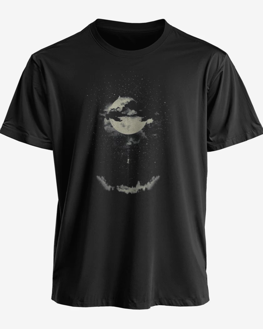 Polera Negro de Luna