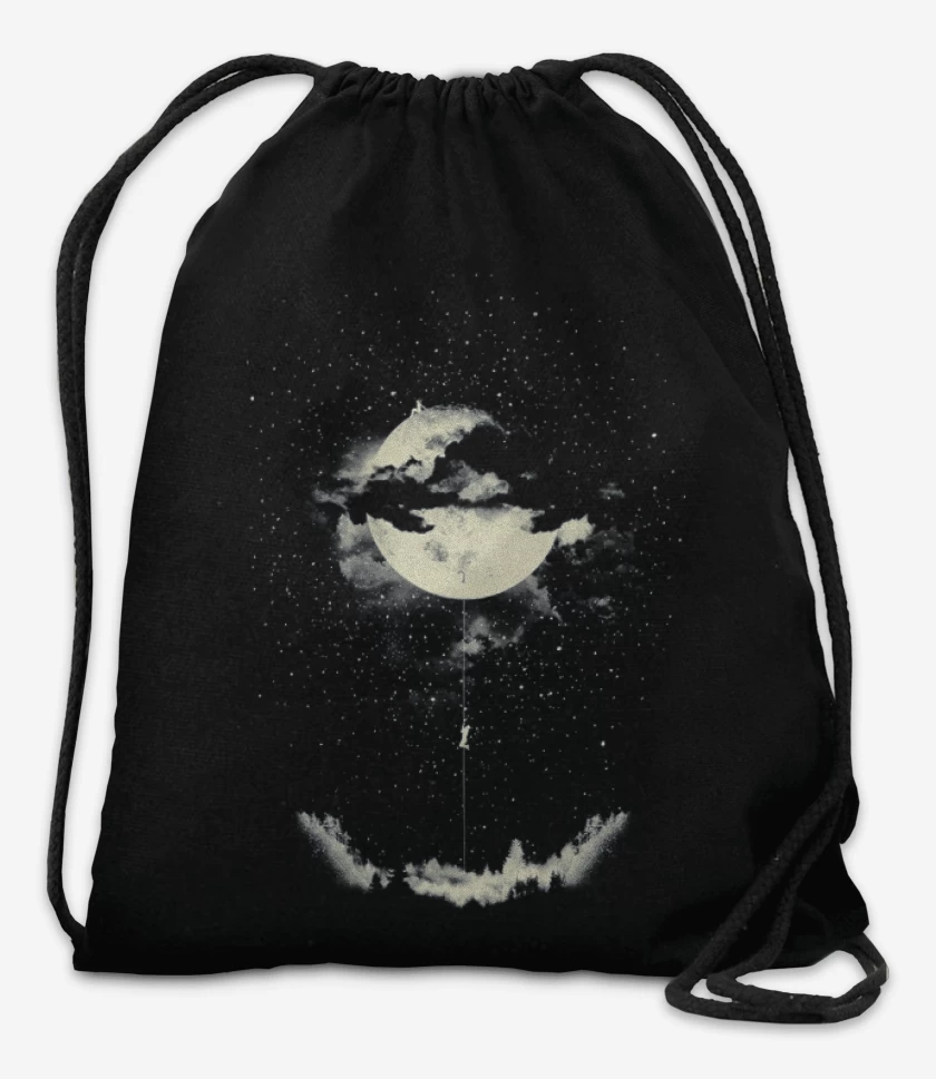 Mochila Negro de Luna