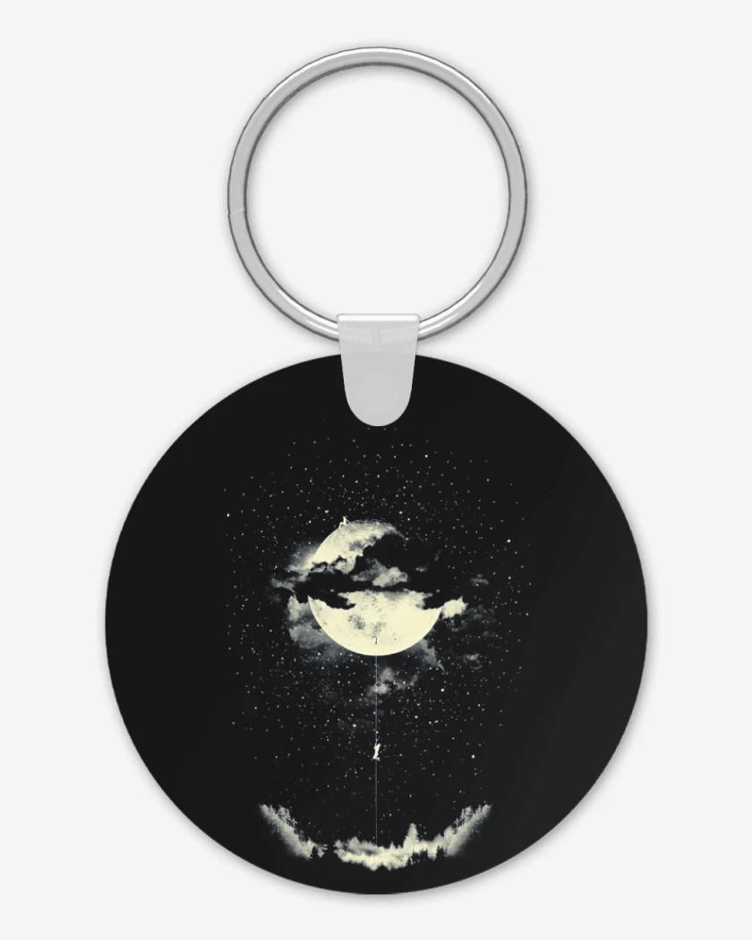 Llavero Negro de Luna