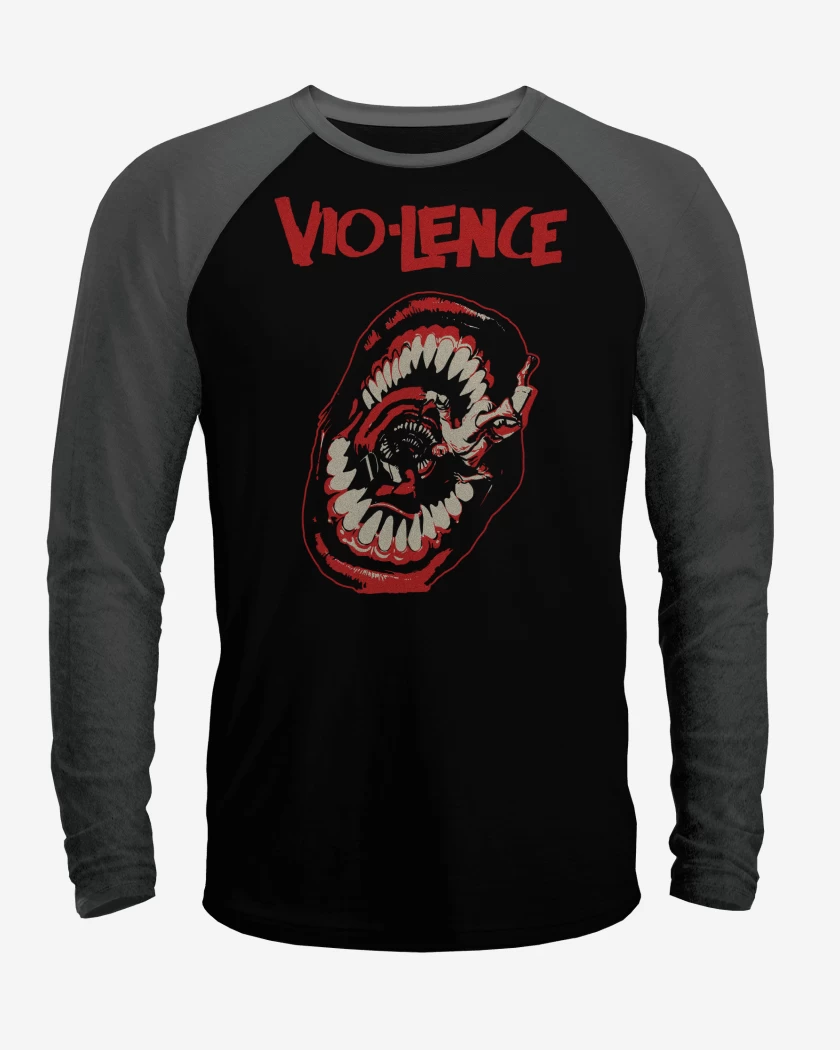 Polera Raglan Violence Eternal Nightmare