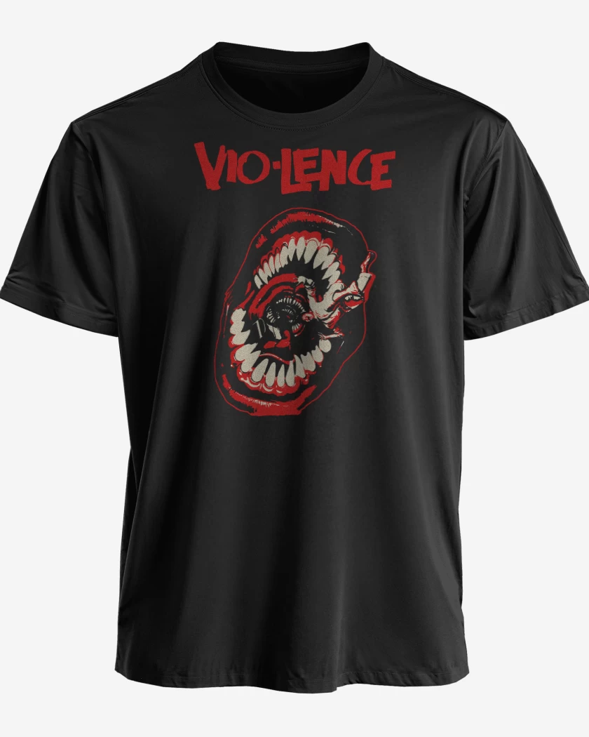 Polera premium Negro de Violence Eternal Nightmare