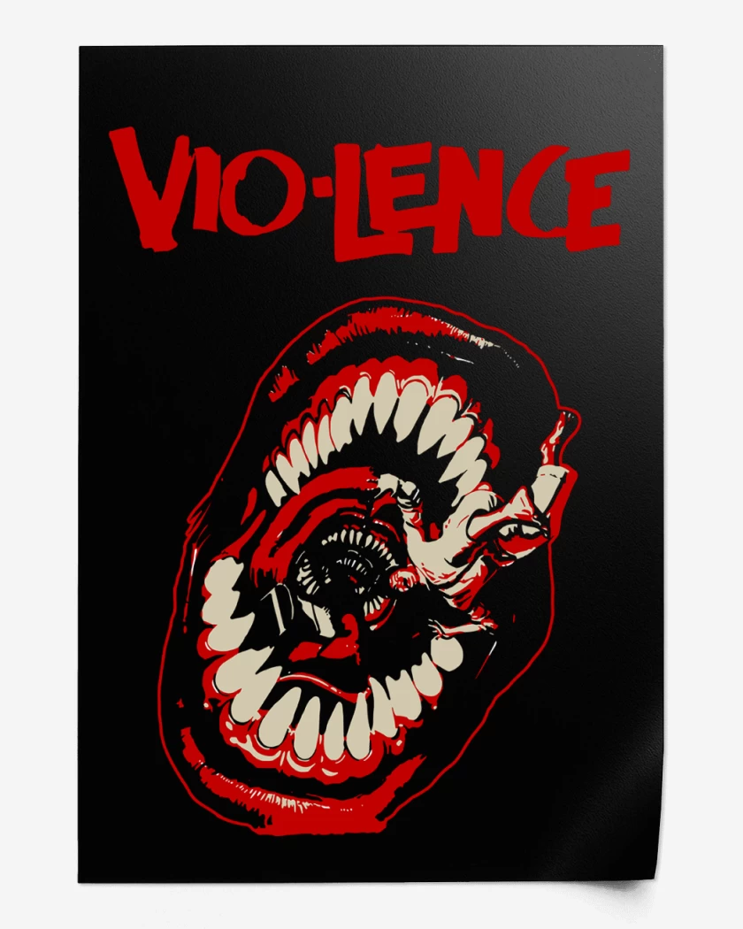 Print Violence Eternal Nightmare