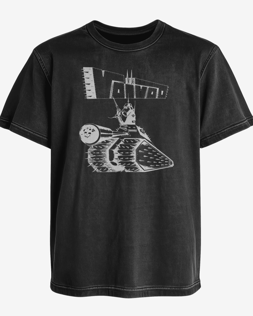 Polera desgastada Voivod Tanque