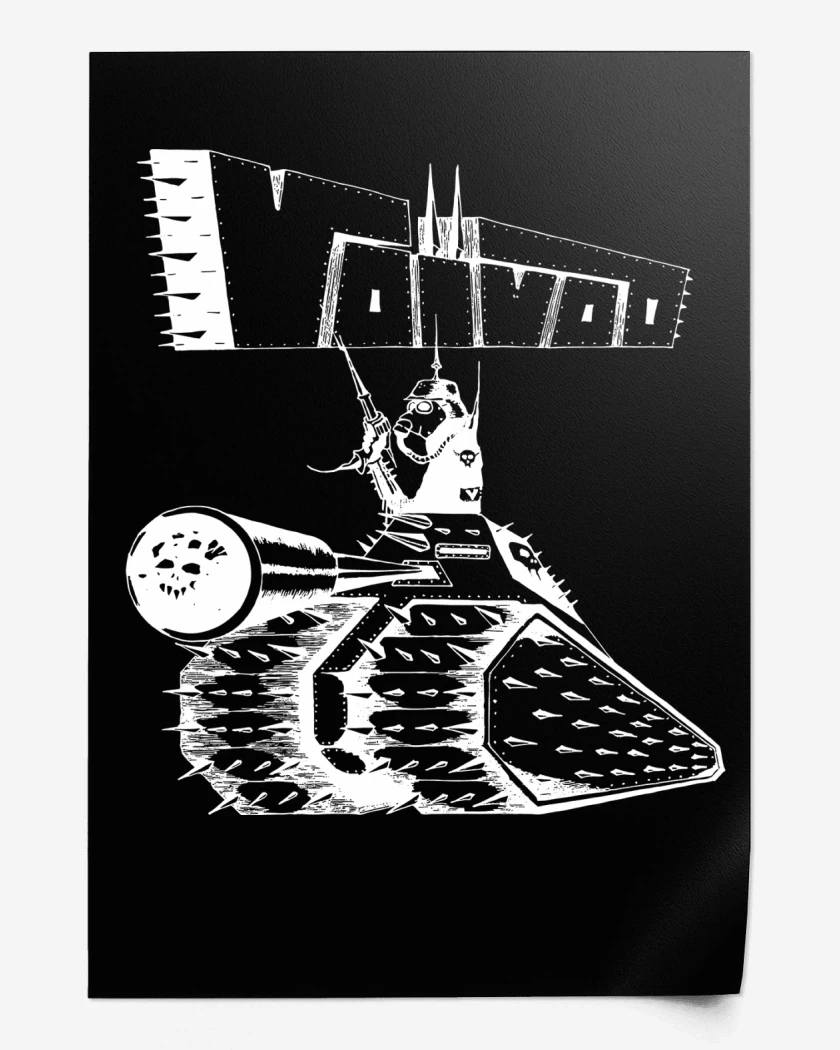 Print Voivod Tanque