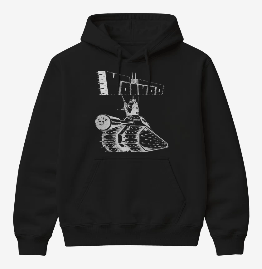 Poleron Canguro básico Negro de Voivod Tanque