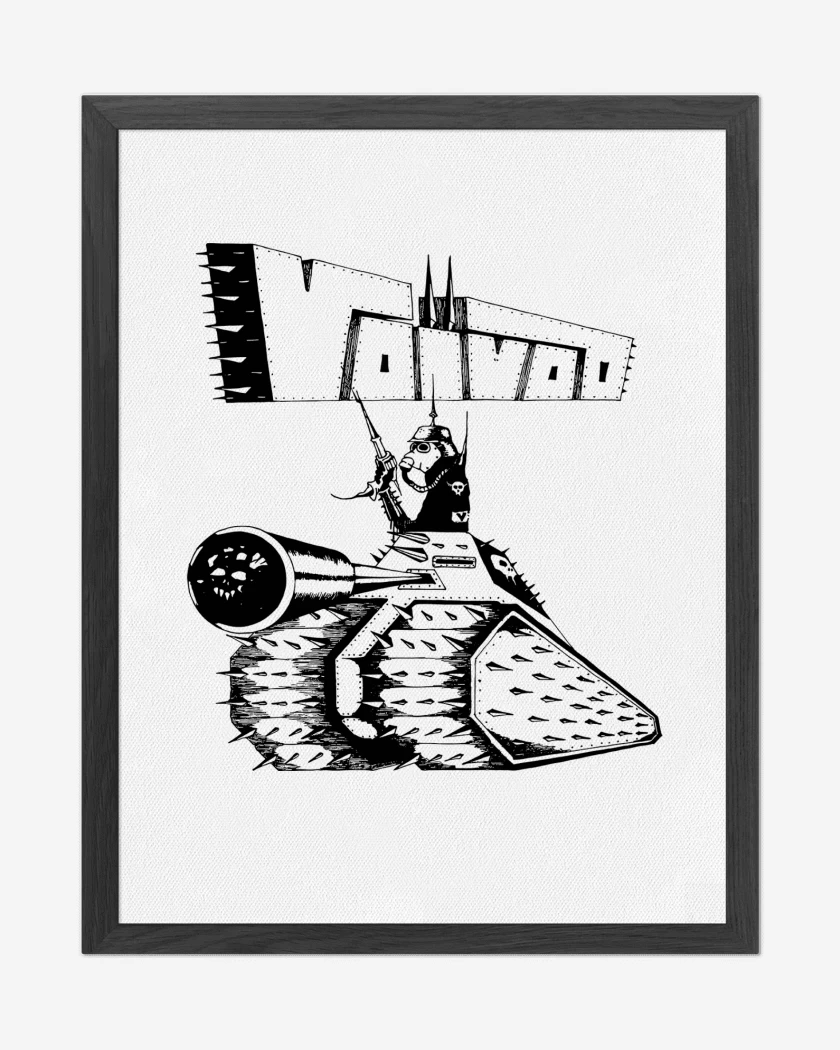Cuadro decorativo Voivod Tanque B