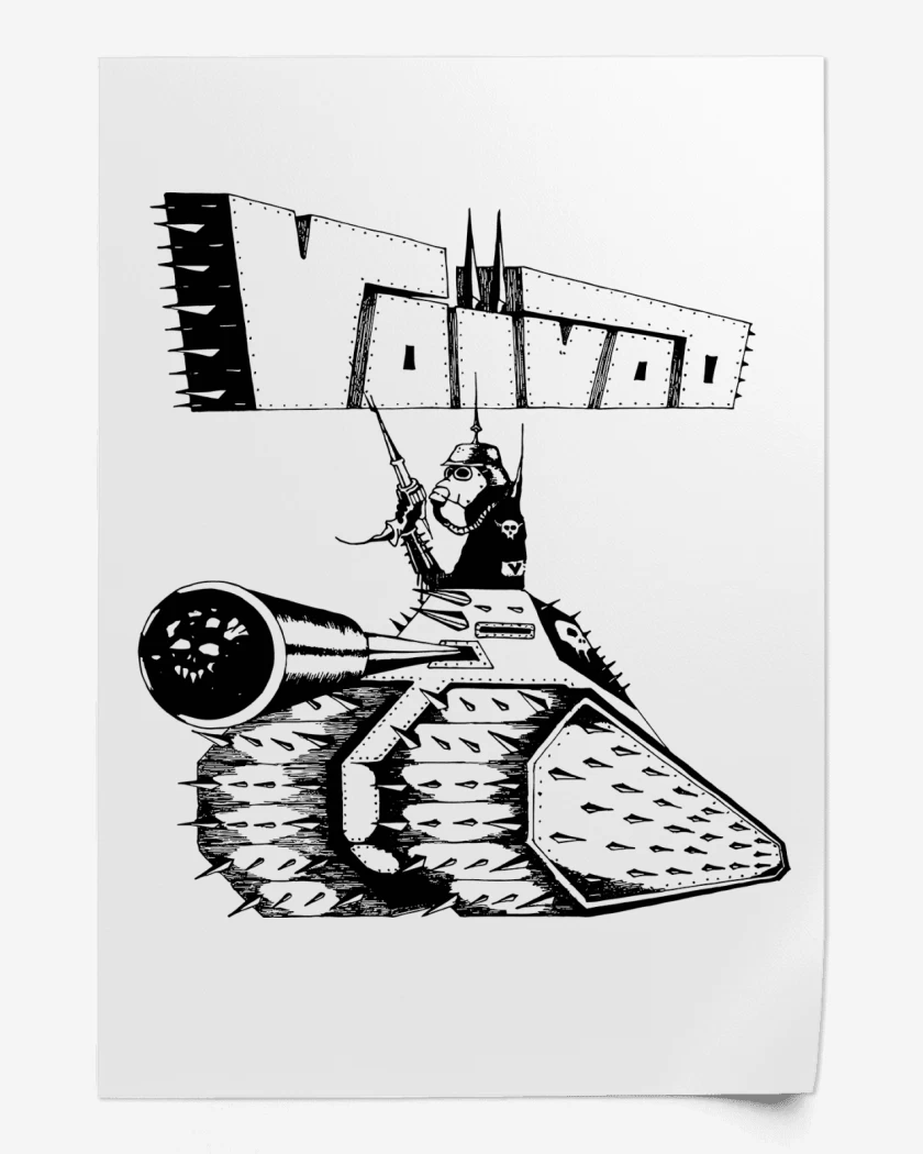 Print Voivod Tanque B