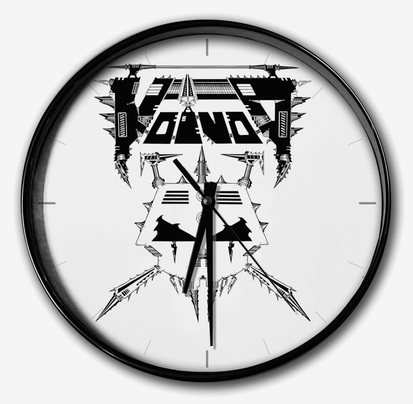 Reloj Blanco de Voivod Logo