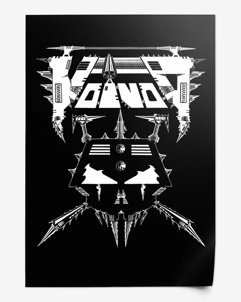 Print Voivod Logo B