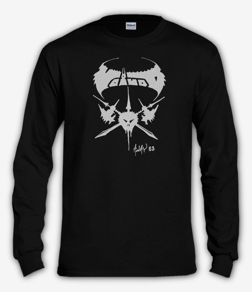 Polera manga larga Negro de Voivod Away