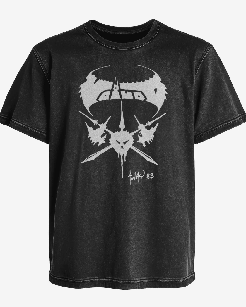 Polera desgastada Voivod Away