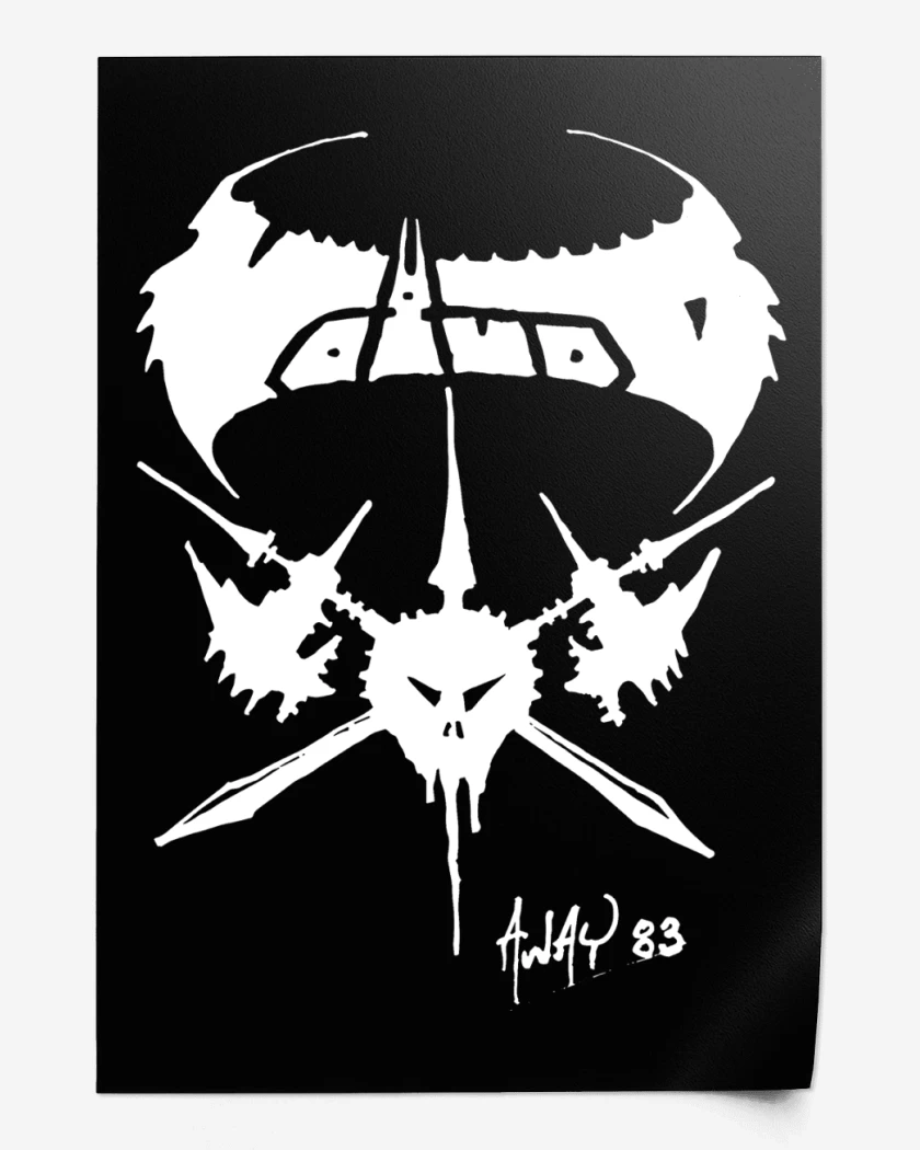 Print Voivod Away