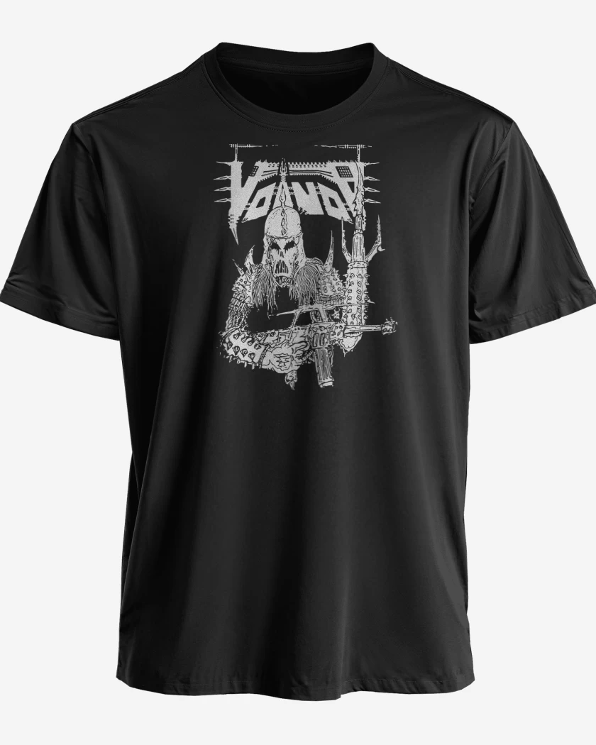 Polera premium Negro de Voivod Soldier