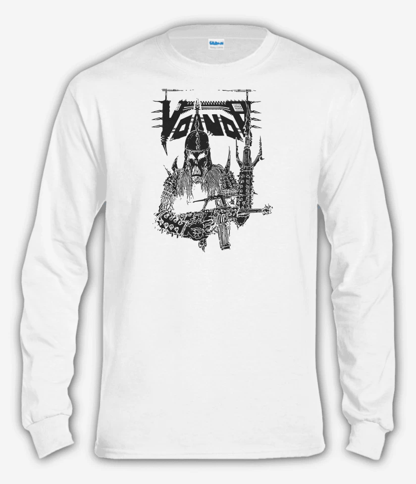 Polera manga larga Blanco de Voivod Solider N