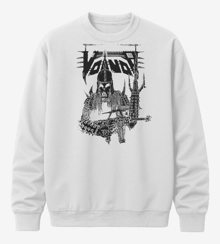 Poleron polo Blanco de Voivod Solider N