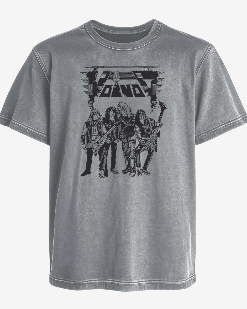 Polera desgastada Voivod Band