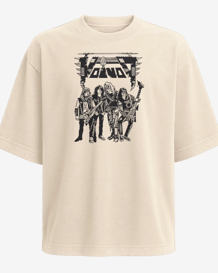 Polera Oversize Voivod Band