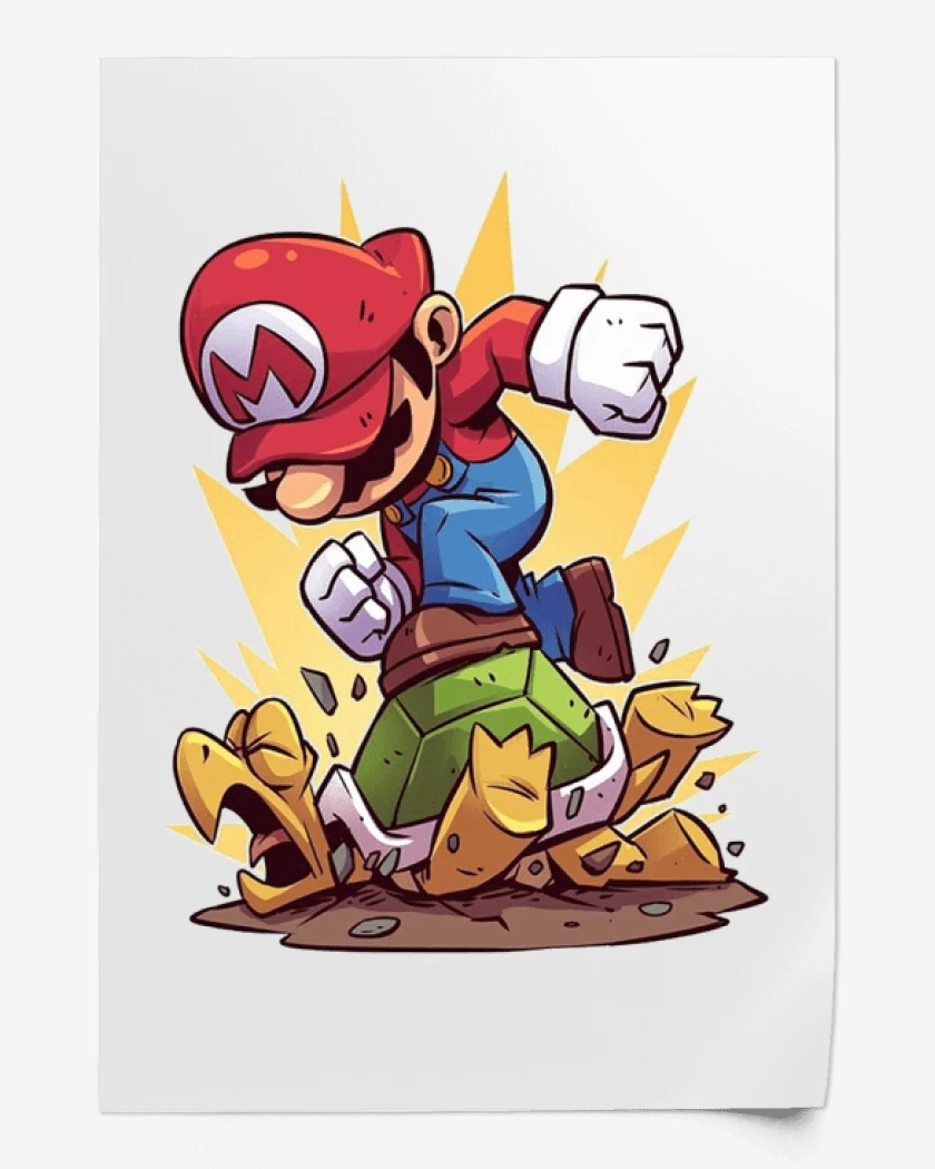 Print Super bigote destroyer