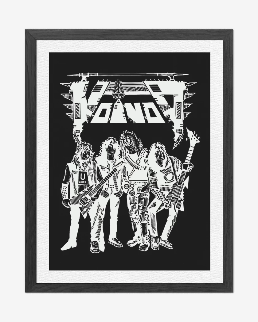 Cuadro decorativo Voivod Band B