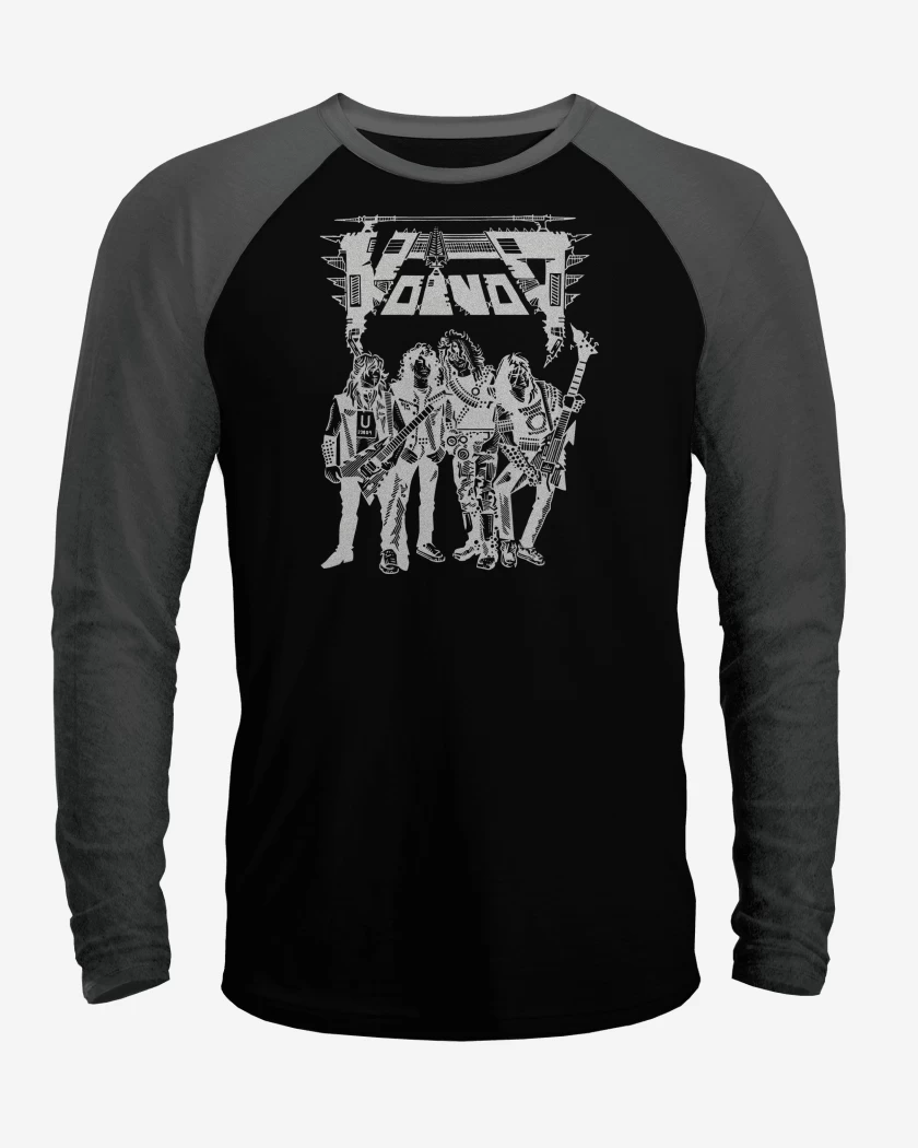 Polera Raglan Voivod Band B