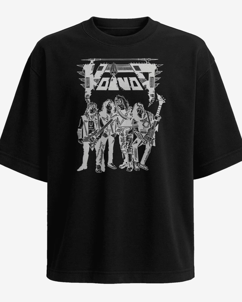 Polera Oversize Voivod Band B