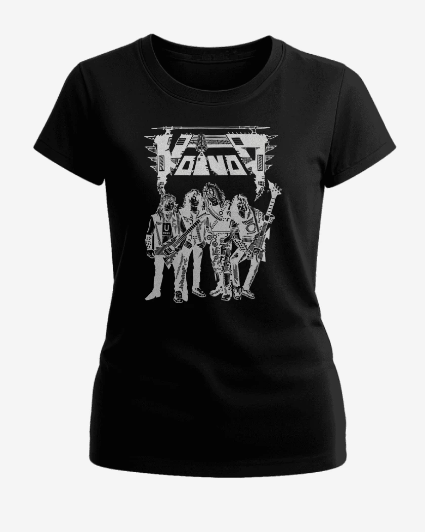 Polera de Mujer Negro de Voivod Band B
