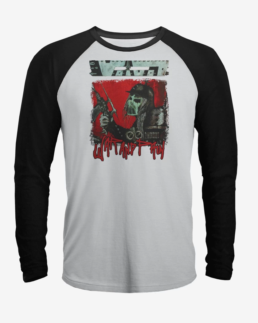 Polera Raglan Voivod War and Pain