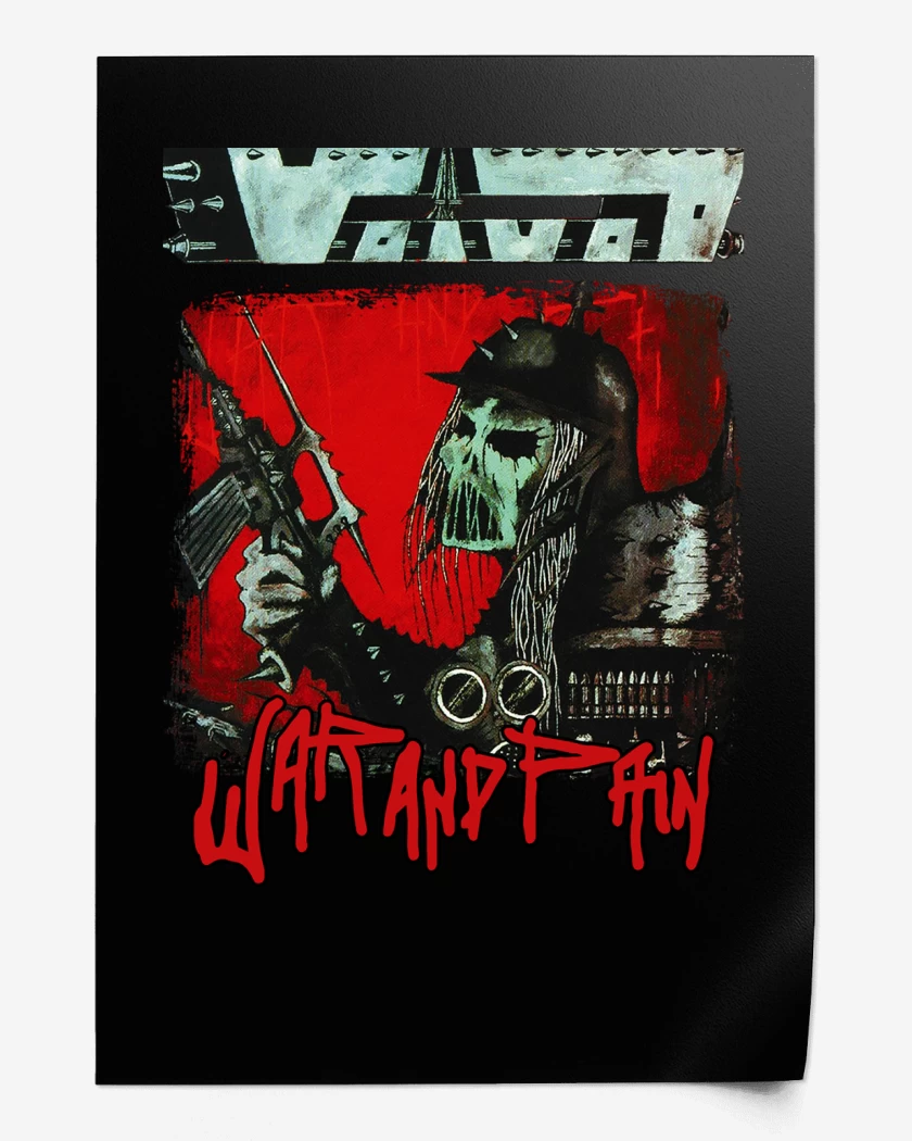 Print Voivod War and Pain