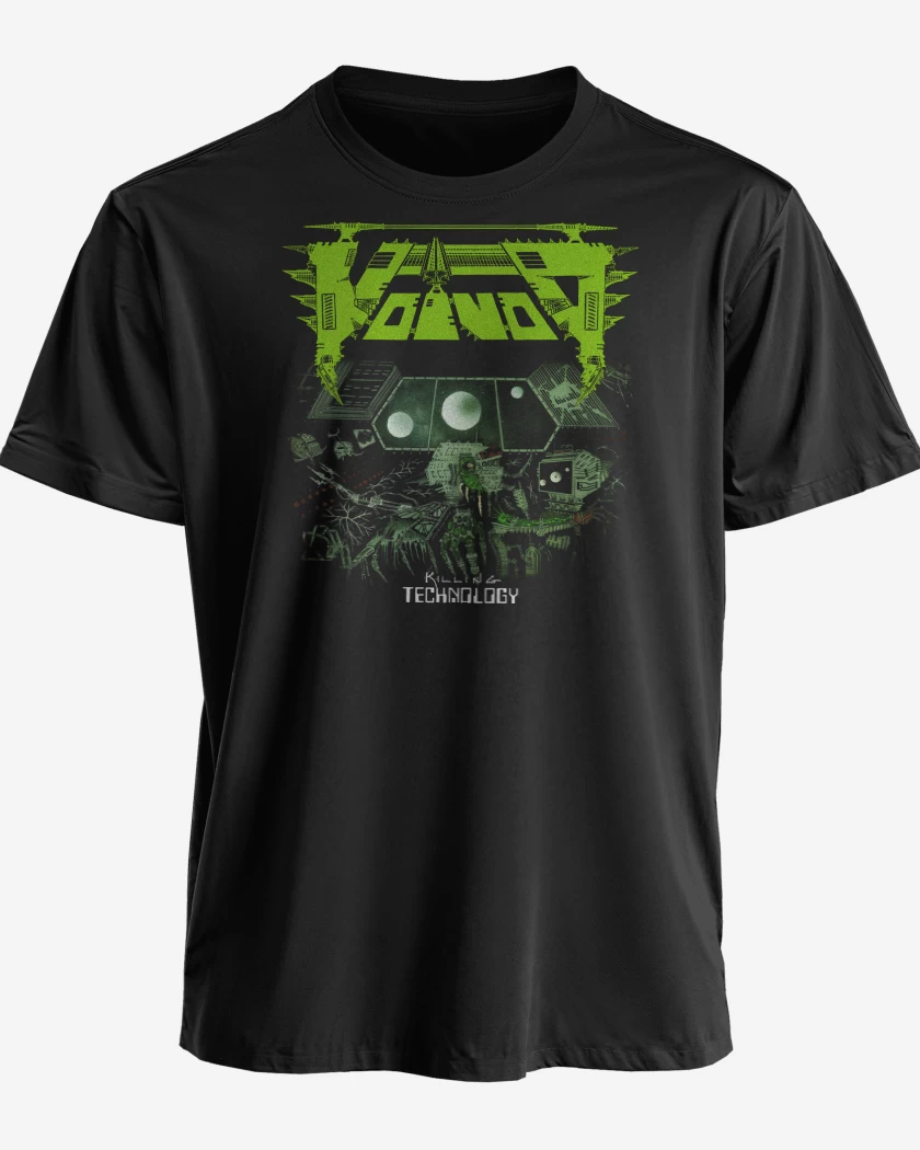 Polera premium Negro de Voivod Killing Technology