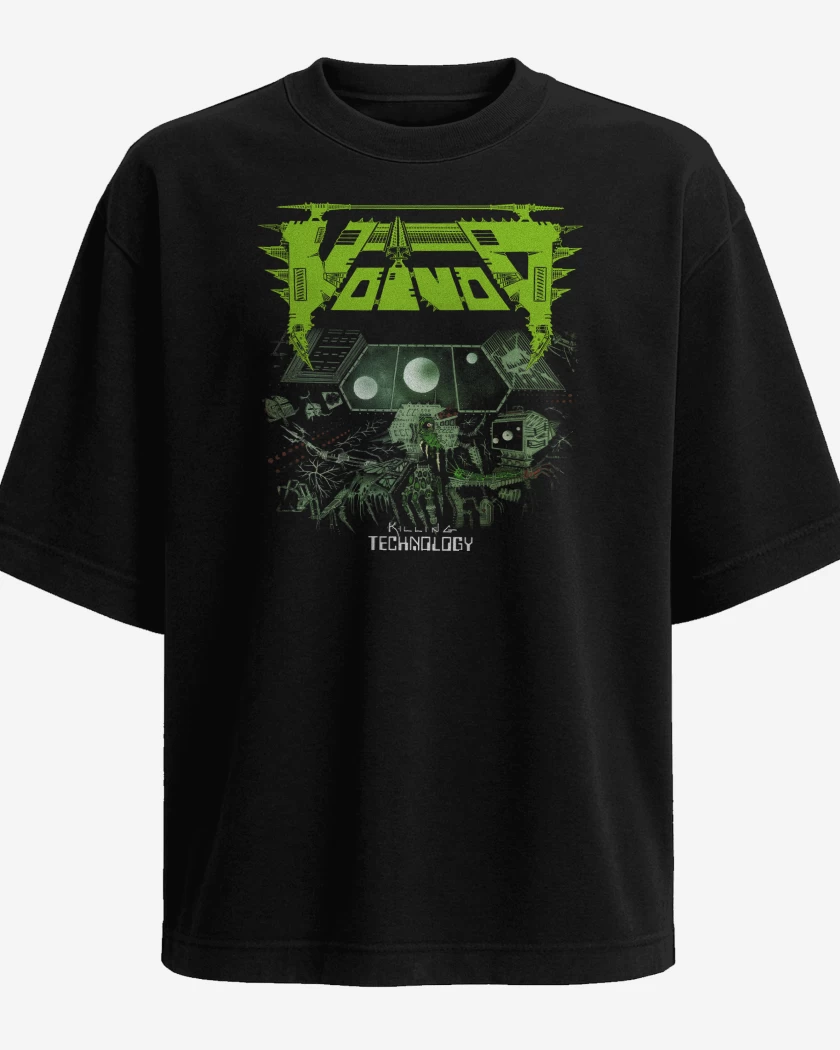 Polera Oversize Voivod Killing Technology