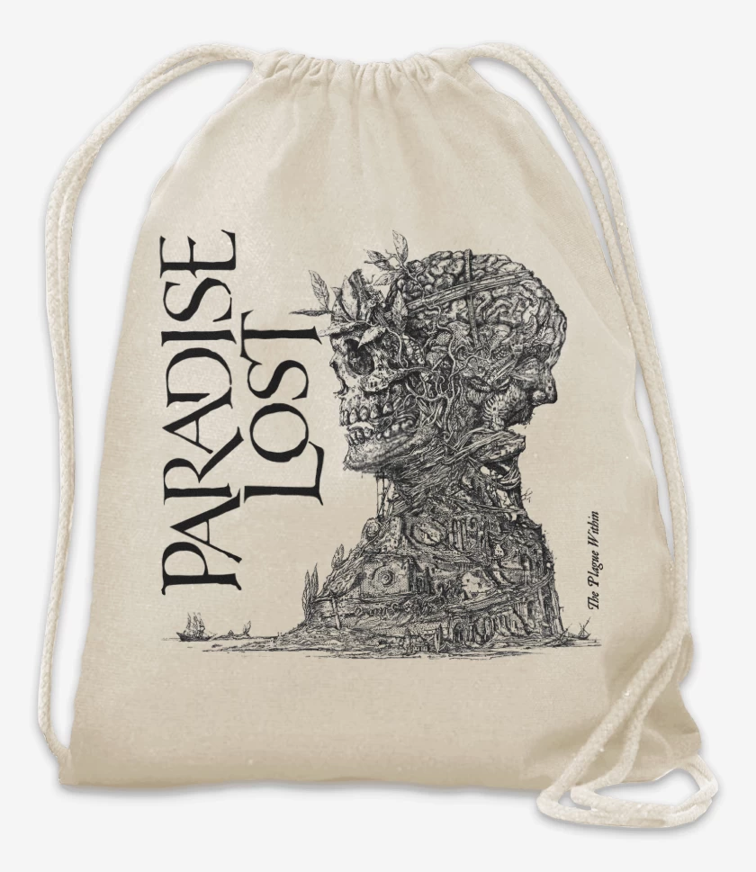 Mochila Blanco de Paradise Lost The Plague Within