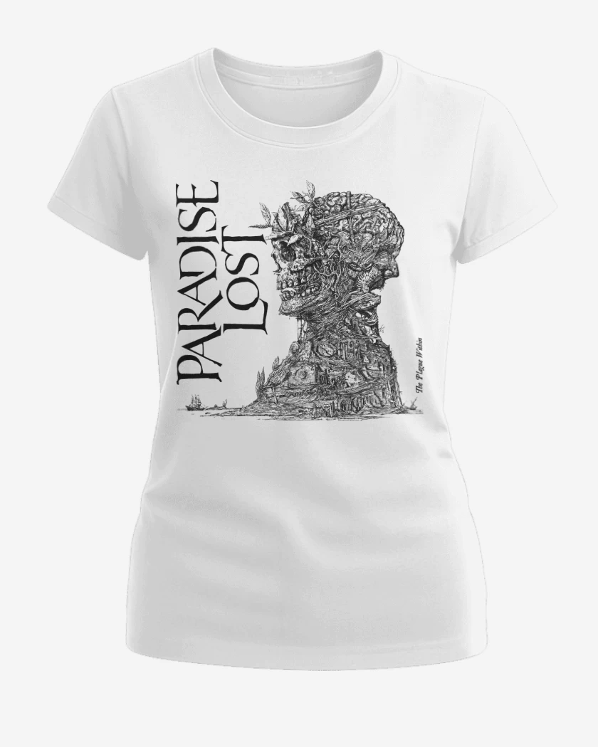 Polera de Mujer Blanco de Paradise Lost The Plague Within
